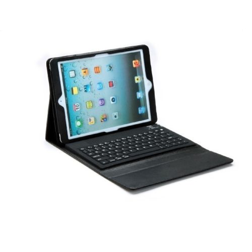 Apple iPad AIR, Bluetooth billentyűzetes mappa tok, fekete