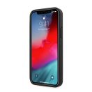 Guess PU 4G Metal Logo Apple iPhone 12 Pro Max hátlap tok, szürke