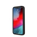 Guess Silicone Vintage Script Apple iPhone 12 mini hátlap tok, fekete