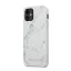 Guess PC/TPU Marble Apple iPhone 12 mini hátlap tok, fehér