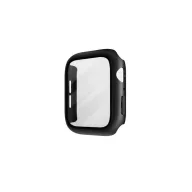   Uniq Nautic Apple Watch 44mm műanyag tok, kijelzővédő felülettel, fekete