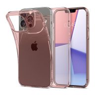   Spigen Crystal Flex Apple iPhone 13 Pro tok, Rose Crystal, rózsaszín-átlátszó