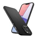 Spigen Liquid Air Apple iPhone 13 Pro tok, Matte Black, fekete