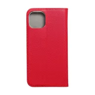 Magnet Apple iPhone 13 mágneses flip tok, piros