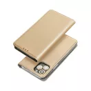 Magnet Apple iPhone 13 Pro Max mágneses flip tok, arany