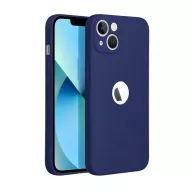 Forcell Soft Apple iPhone 13 szilikon tok, sötét kék
