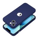 Forcell Soft Apple iPhone 13 szilikon tok, sötét kék