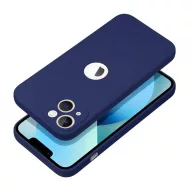 Forcell Soft Apple iPhone 13 szilikon tok, sötét kék