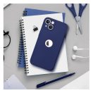 Forcell Soft Apple iPhone 13 szilikon tok, sötét kék