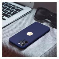 Forcell Soft Apple iPhone 13 szilikon tok, sötét kék