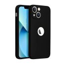 Forcell Soft Apple iPhone 13 szilikon tok, fekete