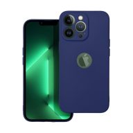 Forcell Soft Apple iPhone 13 Pro szilikon tok, sötét kék