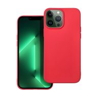 Forcell Soft Apple iPhone 13 Pro Max szilikon tok, piros