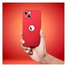 Forcell Soft Apple iPhone 13 Pro Max szilikon tok, piros