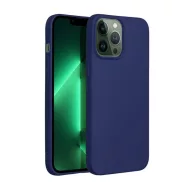   Forcell Soft Apple iPhone 13 Pro Max szilikon tok, sötét kék