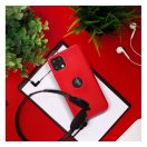 Forcell szilikon hátlapvédő tok Samsung Galaxy A03s, piros