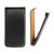 Samsung Galaxy A7 SM-A700F, Forcell lenyitható bőrtok, Slim Flip, felfelé nyíló - kinyitható, fekete