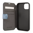 Guess PU 4G Printed Stripe Apple iPhone 13 mini flip tok, kék
