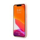 Guess PU Saffiano Apple iPhone 13 Pro Max bőr hátlap tok, rózsaszín