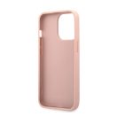 Guess PU Saffiano Apple iPhone 13 Pro Max bőr hátlap tok, rózsaszín