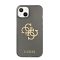 Guess TPU Big 4G Full Glitter Apple iPhone 13 mini hátlap tok, fekete