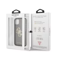   Guess TPU Big 4G Full Glitter Apple iPhone 13 mini hátlap tok, fekete