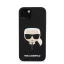 Karl Lagerfeld Head Liquid szilikon hátlap tok Apple iPhone 13 mini, fekete
