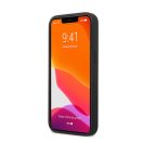 Karl Lagerfeld Head bőr hátlap tok Apple iPhone 13 mini, rózsaszín