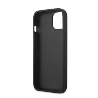   Karl Lagerfeld Head bőr hátlap tok Apple iPhone 13 mini, rózsaszín