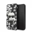 Karl Lagerfeld Original szilikon hátlap tok Apple iPhone 11 Pro, virágos, fekete