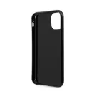 Karl Lagerfeld Original szilikon hátlap tok Apple iPhone 11 Pro, virágos, fekete