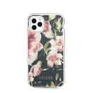 Guess Flower Shiny N.3 Apple iPhone 11 Pro Max hátlap tok, virág mintás