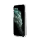 Guess Flower Shiny N.3 Apple iPhone 11 Pro Max hátlap tok, virág mintás