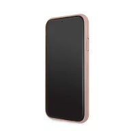   Guess PU 4G Metal Logo Apple iPhone 11 hátlap tok, rózsaszín