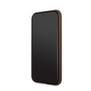 Guess PU 4G Metal Logo Apple iPhone 11 hátlap tok, barna