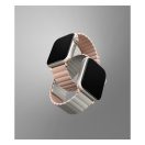 Uniq Revix mágneses szilikon szíj Apple Watch 42/44/45/49mm, rózsaszín/bézs
