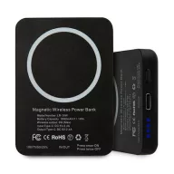   Karl Lagerfeld Magsafe Power bank / külső akkumulátor, 3000mAh Li-ion, fekete