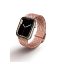 Uniq Aspen Designer Edition fonott szíj Apple Watch 38/40/41mm, rózsaszín