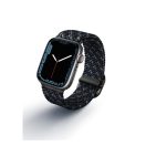 Uniq Aspen Designer Edition fonott szíj Apple Watch 42/44/45/49mm, kék