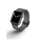 Uniq Aspen Designer Edition fonott szíj Apple Watch 42/44/45/49mm, szürke