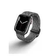   Uniq Aspen Designer Edition fonott szíj Apple Watch 42/44/45/49mm, szürke