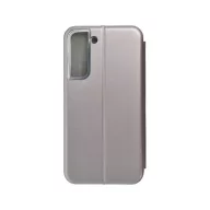  Forcell Elegance oldalra nyíló hátlap tok Samsung Galaxy S22+, szürke