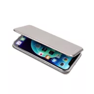   Forcell Elegance oldalra nyíló hátlap tok Samsung Galaxy S22+, szürke