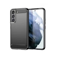 Forcell Carbon hátlap tok Samsung Galaxy S22, fekete