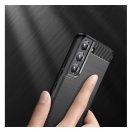 Forcell Carbon hátlap tok Samsung Galaxy S22, fekete