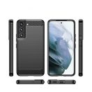 Forcell Carbon hátlap tok Samsung Galaxy S22+, fekete