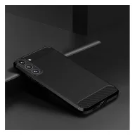 Forcell Carbon hátlap tok Samsung Galaxy S22+, fekete