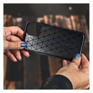 Forcell Carbon hátlap tok Samsung Galaxy S22+, fekete