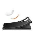 Forcell Carbon hátlap tok Samsung Galaxy S22 Ultra, fekete