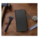 Forcell Smart Pro bőr flip tok Samsung Galaxy S22, fekete